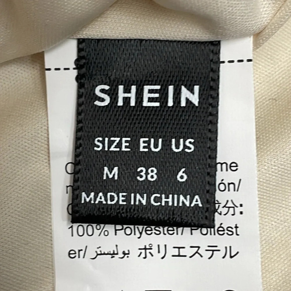 NWOT Shein Gold Sequin Sleeveless Top M - Picture 7 of 11